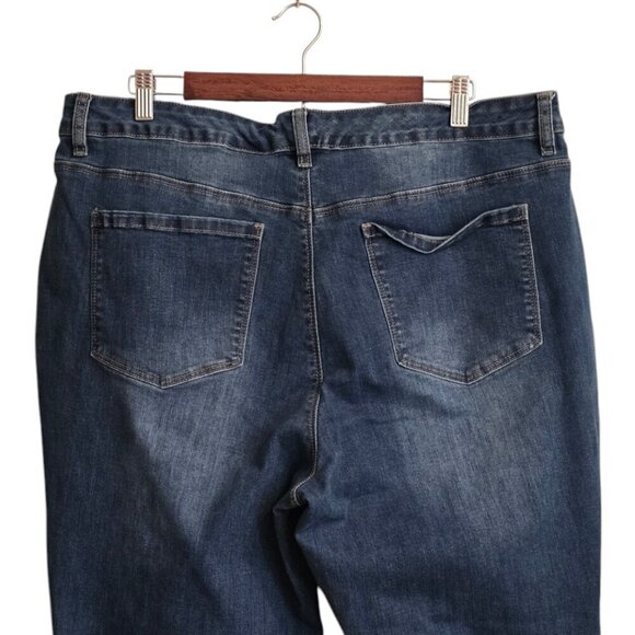 One 5 One High Rise Straight Leg Jeans Sz 18W - Picture 3 of 9
